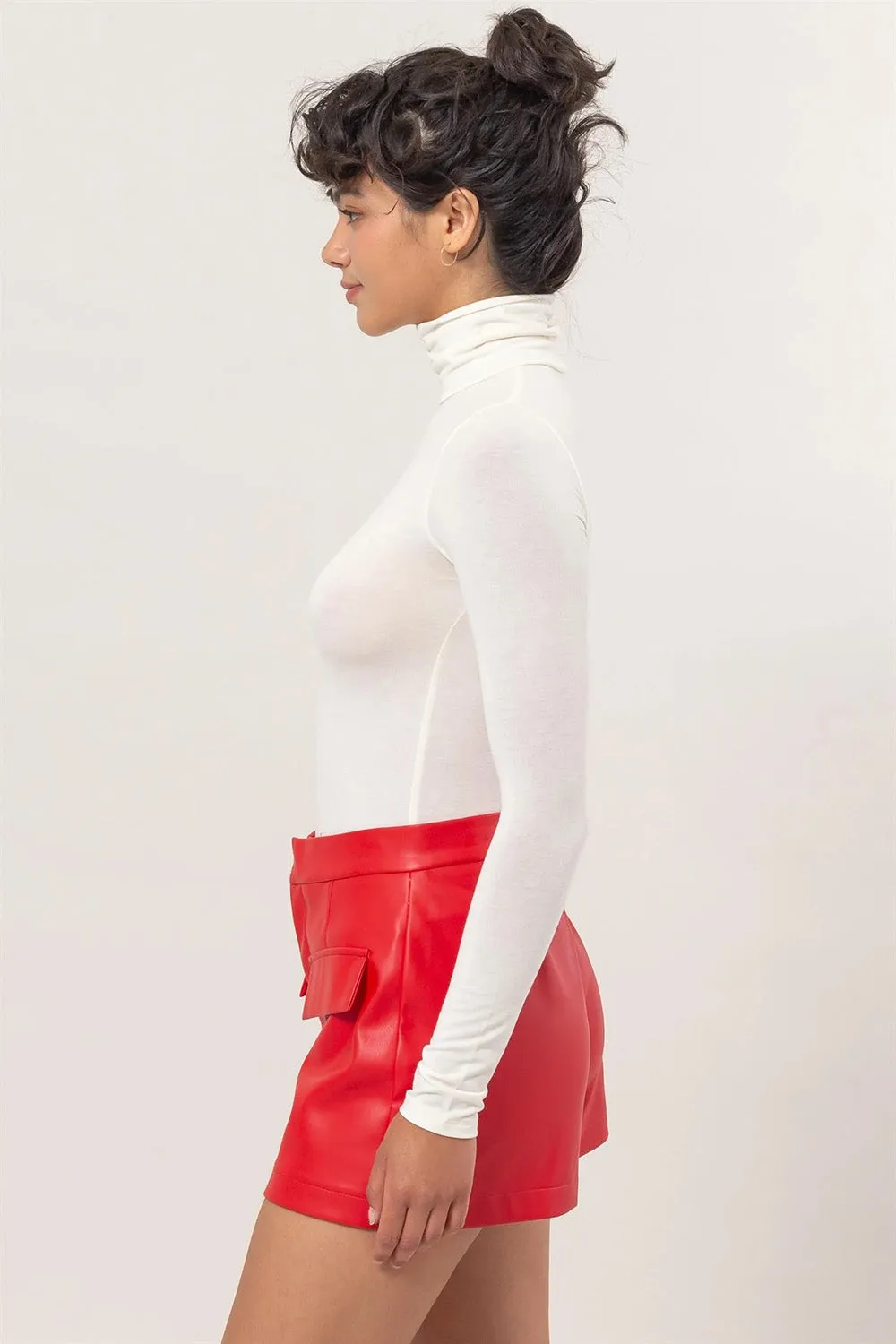 BASIC LS TURTLENECK TOP